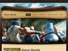 Tablet Screenshot of kaoshorde.com